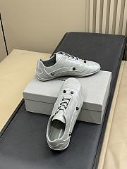 Bagsaaa Balenciaga City sneaker in silver metallic leather - 2