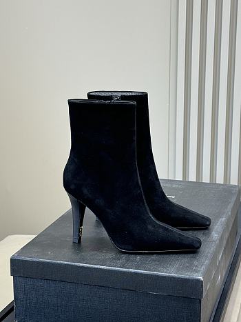Bagsaaa YSL Saint Laurent ankle boot in black suede
