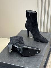 Bagsaaa YSL Saint Laurent ankle boot in black suede - 2