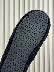 Bagsaaa Prada Suede and Shearling Slippers black - 3