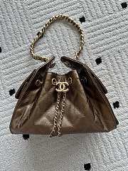 Bagsaaa CHANEL 25 Mini Handbag AS5631 Bronze Caviar - 22cm - 1