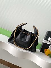 Bagsaaa CHANEL 25 Mini Handbag AS5631 Black Caviar - 22cm - 4