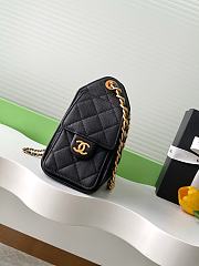 Bagsaaa CHANEL 25 Mini Handbag AS5631 Black Caviar - 22cm - 2