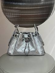 Bagsaaa CHANEL 25 Mini Handbag AS5631 Silver - 22cm - 1