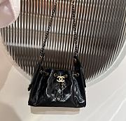 Bagsaaa CHANEL 25 Mini Handbag AS5631 Black 2 tone hardware - 22cm - 3