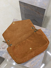 Bagsaaa YSL CALYPSO large in suede 777399 Warm Caramel Cognac - 38cm - 2