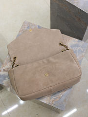 Bagsaaa YSL CALYPSO large in suede 777399 dry grain - 38cm - 2
