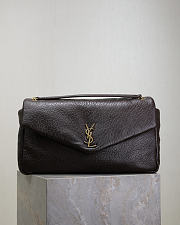 Bagsaaa YSL Calypso large in grained lambskin 777399 ARABICA - 38cm - 1