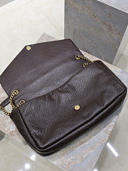Bagsaaa YSL Calypso large in grained lambskin 777399 ARABICA - 38cm - 4