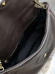 Bagsaaa YSL Calypso large in grained lambskin 777399 ARABICA - 38cm - 3