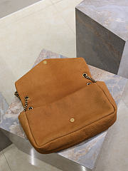 Bagsaaa YSL Calypso large in grained lambskin 777399 brown - 38cm - 4