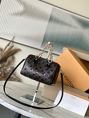 Bagsaaa Louis Vuitton Speedy Bandoulière 20 bag in black Monogram Empreinte - 20.5cm - 1