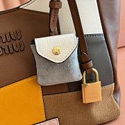 Bagsaaa Miu Miu Patchwork leather handbag 5BA304 - 25.5cm - 2