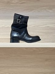Bagsaaa Prada Leather mid-calf boots 2UG013 black - 1