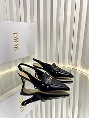 Bagsaaa Dior Boy slingback pump in black supple calfskin - 4cm - 1