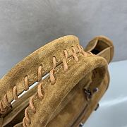 Bagsaaa Balenciaga Le City bag brown suede - 30cm - 4