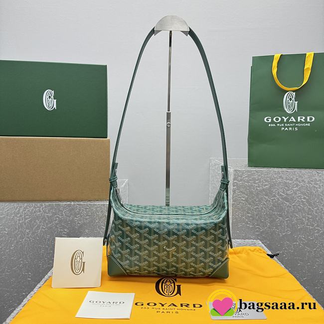 Bagsaaa Goyard Bohème Hobo bag in green - 25cm - 1