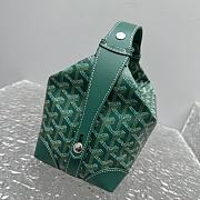 Bagsaaa Goyard Bohème Hobo bag in green - 25cm - 4