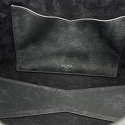 Bagsaaa Alaïa Le Teckel tote bag in black suede - 30cm - 2
