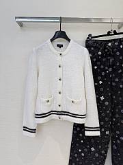 Bagsaaa Chanel Cardigan Cashmere & Alpaca Colours White P79705 - 1