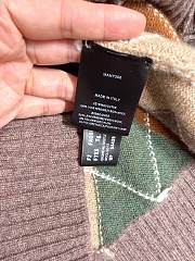 Bagsaaa Loro Piana Drumoak argyle cardigan in virgin wool - 3