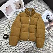 Bagsaaa Ralph Lauren Quilted Corduroy Down Jacket in light brown - 1