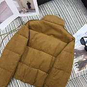 Bagsaaa Ralph Lauren Quilted Corduroy Down Jacket in light brown - 4