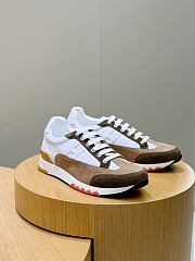 Bagsaaa Hermes Trail sneaker white & brown - 1
