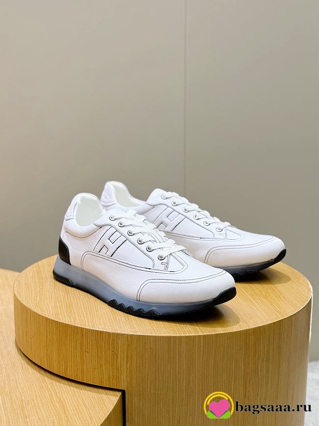 Bagsaaa Hermes Trail sneaker white - 1