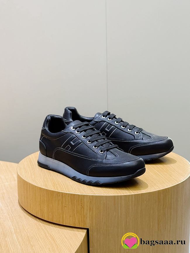 Bagsaaa Hermes Trail sneaker black - 1