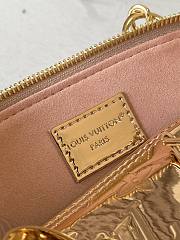 Bagsaaa Louis Vuitton Alma BB handbag in a metallic copper finish gold - 23.5cm - 4