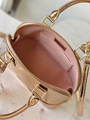 Bagsaaa Louis Vuitton Alma BB handbag in a metallic copper finish gold - 23.5cm - 3