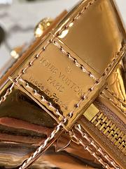 Bagsaaa Louis Vuitton Alma BB handbag in a metallic copper finish gold - 23.5cm - 2