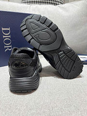Bagsaaa B30 Countdown Sneaker Black Smooth Calfskin and Black Technical Mesh - 4