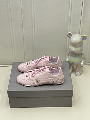 Bagsaaa Balenciaga City sneaker in pink leather - 1