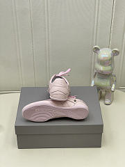 Bagsaaa Balenciaga City sneaker in pink leather - 3