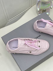 Bagsaaa Balenciaga City sneaker in pink leather - 2