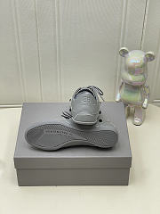 Bagsaaa Balenciaga City sneaker in gray leather - 2