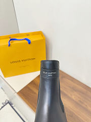 Bagsaaa Louis Vuitton Ruby Flat Ankle Boots in black - 4