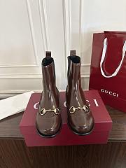 Bagsaaa Gucci Women's boot with Horsebit 847763 brown - 1