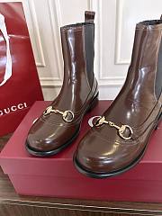 Bagsaaa Gucci Women's boot with Horsebit 847763 brown - 3