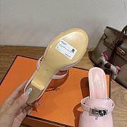 Bagsaaa Hermes Candy sandal light pink - 2