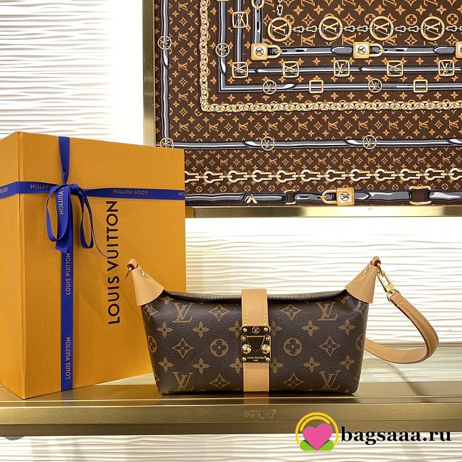 Bagsaaa Louis Vuitton Pochette Mia handbag in Monogram canvas - 22cm - 1