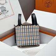 Bagsaaa Hermes Picotin Lock 18 bag black / beige - 19cm - 3