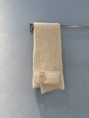 Bagsaaa Miu Miu Sand Beige Knit Scarf - 1