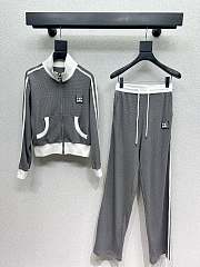 Bagsaaa Chanel black and white tracksuit set - 1