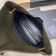 Bagsaaa YSL Cassandre XXL envelope pouch on chain in lambskin 841702 LIGHT MUSK - 35cm - 4