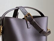 Bagsaaa LE 37 in shiny leather 742828 dark chocolate - 20 X 25 X 16 CM - 4