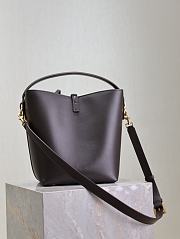 Bagsaaa LE 37 in shiny leather 742828 dark chocolate - 20 X 25 X 16 CM - 3