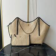 Bagsaaa Chanel Maxi Shopping Bag AS5463 Beige & Black - 59cm - 1